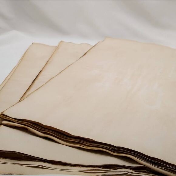 Coffee Dyed 11"x17" Papers, 50 Hand Dyed Papers, Junk Journal Supply - Picture 2 of 4